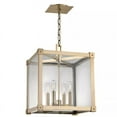 thumbnail image 4 of Hudson Valley Lighting 8616 Forsyth 4 Light 16" Wide Taper Candle Pendant - Nickel, 4 of 4