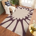 thumbnail image 5 of Teppich Homes Handmade Cream Geometric Pattern Tufted Rug 10x13 - Cozy Wool Area Rug for Hallway And Living Room, 5 of 7