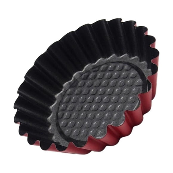 jifeng 4 '' Küçük Flan Teneke Yivli Tart Pasta Pişirme Tepsi Quiche Tartlet Kalıp