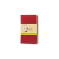 thumbnail image 2 of Moleskine Cahier Pocket Journal, 3.5" x 5.5", Plain, Cranberry Red, 2 of 3