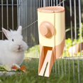 thumbnail image 5 of Pet Feeding Cage Mount, Rabbit Feeder for Dispenser Feeder, Pet Feeder for Chinchilla Birds Ferret Pink, 5 of 7