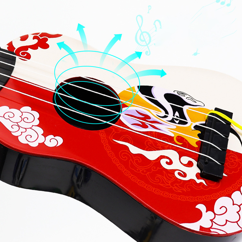 KYAIGUO Kids Guitar Toys,17inch Kids Fashion Musical Toys Mini Ukulele Guitar Toy Educational Gift for Toddler 3+ Years Old(Random Color)