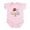 Petal Pink, variant on CafePress - 1St Birthday Airplane Infant Bodysuit - Baby Light Bodysuit, Size Newborn - 24 Months