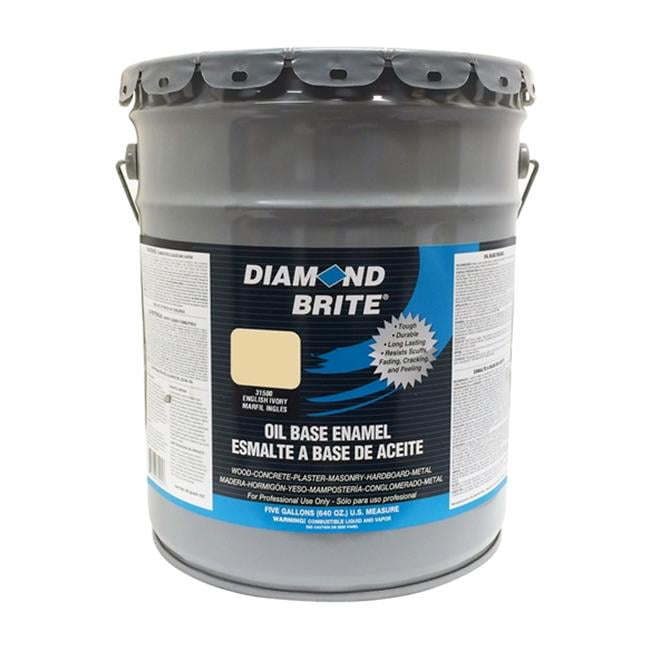 Diamond Brite 315005 5 gal Oil Base All Purpose Enamel Paint, English