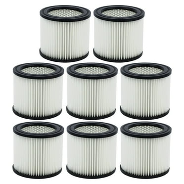 8 Pack Small Cartridge Filter 90398 903-98 90399 Type AA for Shop Vac Wet/Dry Vacs