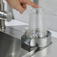 thumbnail image 3 of Quick Cup Washer Faucet Glass Rinser Automatic Press Kitchen Sink Glass Cleaner, 3 of 7