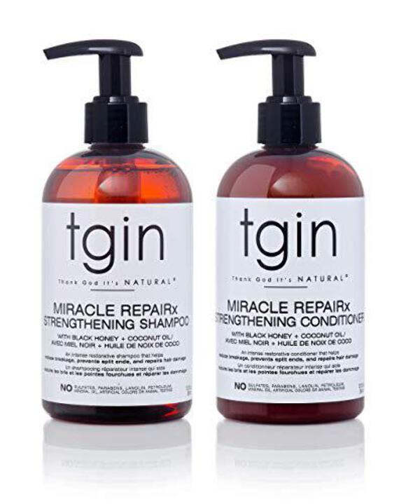 tgin Miracle RepaiRx Strengthening Shampoo and Conditioner Duo For