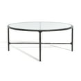 thumbnail image 6 of SAFAVIEH Couture Jessa Glam Round Metal Coffee Table, Black, 6 of 10