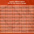 thumbnail image 2 of Replacement GE Oven Bottom Heating Element WB44T10010 - Compatible with GE Spectra Oven Element, 2585W, 240V, Fast Heating & Easy Installation, 2 of 9