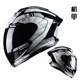 thumbnail image 3 of Casco de motocicleta Venom, casco integral de carreras de motocross con doble lente, cascos para motos, certificación DOT, capacete motocross, 3 of 5