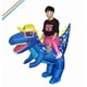 thumbnail image 1 of Disfraz inflable de dinosaurio para montar en Halloween, accesorios de actuación, juguete para padres e hijos, disfraz de muñeco inflable de dinosaurio, ropa inflable, 1 of 4