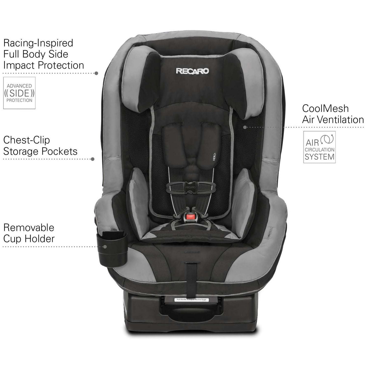 Recaro Roadster Convertible Car Seat Jett