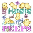 thumbnail image 2 of CafePress - Just Hanging With My Peeps Long Sleeve T Shirt - Long Sleeve Infant T-Shirt, 2 of 2
