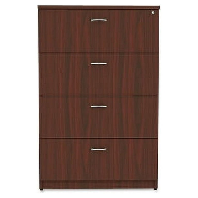 Lorell Essentials Series 4-Drawer Lateral File - 35.5 Lorell Essentials Series 4-Drawer Lateral File - 35.5