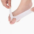 thumbnail image 4 of 2Pcs Silicone Gel Bunion Toe Separator Corrector Hallux Valgus Foot Care Tool, 4 of 6