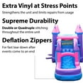 thumbnail image 6 of TentandTable Mega Inflatable Water Slide Bounce House Combo with Blower, Pink, 6 of 8