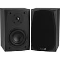 thumbnail image 1 of MK402BTX - Altavoz de tantería de 2 vías con Bluetooth 4.2, 4 pulgadas, Negro, Moderno, 1 of 5