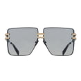 thumbnail image 1 of Lentes de Sol Balmain diseño Gendarme Gold Grey, 1 of 3