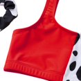 thumbnail image 5 of GYRATEDREAM Girls' Cow UPF 50+ Beach Sport Tankini 4-Piece Swimsuit With Cover-up Beach Shorts and Hair Band, 5 of 5