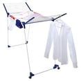 thumbnail image 7 of Leifheit Durable Pegasus 200 Gullwing Metal and Plastic Clothes Drying Racks, White and Blue, 7 of 7