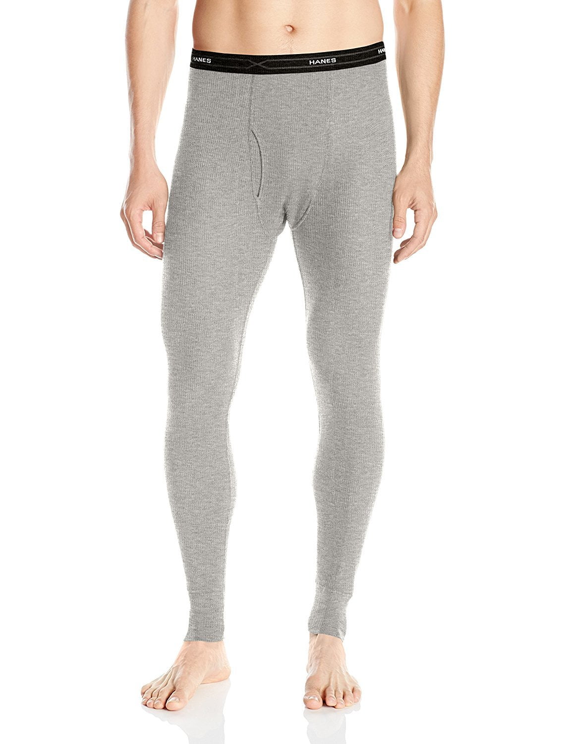 Hanes Men's Big Red Label X-Temp Thermal Pant, Heather Grey, XX-Large ...