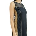 thumbnail image 2 of Atasi Womens Black Net Straight Kurti Salwaar Kameez with Dupatta Readymade, 2 of 9