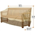 Classic Accessories Veranda Loveseat Furniture Storage Cover For Martha