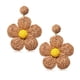 thumbnail image 1 of Pendientes de ratán Pendientes redondos de rafia Pendientes bohemios Pendientes de hierba geométrica hechos a mano Pendientes trenzados Pendientes de playa de verano, 1 of 5