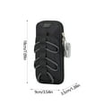 thumbnail image 3 of Waterproof Phone Arm Bag, Reflective Running Armband, Universal 7 Fitness Phone Holder, Sweatproof Cycling/Hiking Accessory, 3 of 6