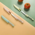 thumbnail image 3 of CQCYD under $5 Paring Knife With Cover, Super Sharp Fruit & Vegetable Kitchen Tools - Kitchen Safety Knife, 3 of 9