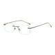 thumbnail image 4 of Gafas Sin Marco Ultraligeras Sin Montura Elegantes Para Hombres Y Mujeres, Gafas Versátiles De Color Gris, 4 of 8