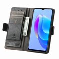 thumbnail image 3 of Compatible With Tecno Spark 10 4g Rfid Blocking Leather Wallet Case Card Holder Flip Folio Shockproof Cover, 3 of 3