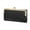 Black, variant on GOIACII Womens Wallet Ladies Vintage Billfold Compact Card Holder Long Zip Clutch Purse with Kiss Lock Black