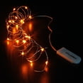 thumbnail image 4 of Guirnalda de luces LED CYLAPEX, naranja, 3.3 pies, 20 LED, paquete de 6, 4 of 7