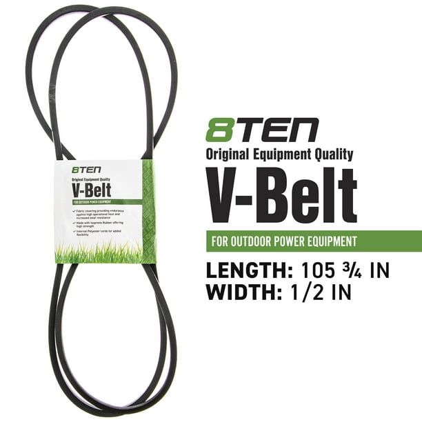 8TEN Deck Spindle Belt Kit for Husqvarna YTH22V46 YTA22V46