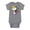 ATHLETIC HEATHER, variant on Peanuts - Vampire Snoopy Woodstock - Infant One Piece