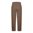thumbnail image 5 of Abomasnow Men's Stretch Golf Joggers with 3 Pockets Slim Fit Sweatpants Dressy Casual Straight Pants for Men with Belt Loops, 5 of 8