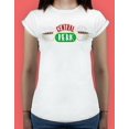thumbnail image 2 of Friends Womens White Short Sleeved T-Shirt, 2 of 5