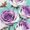 Blue, variant on UNISHE Women's Purple White Rose Butterfly Blue V-Neck Sleeveless T-Shirt S-5XL Stylish Daily Tank Top