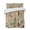 DarkGreen Red Beige, variant on Quilts King Size, Rustic Botanical Soft Comforter Bedding Set for Bed, Vintage Floral Wildflower Lightweight Quilted Bedspread with Pillow Cover(2 Pieces) for All Season, 96x106 Inch