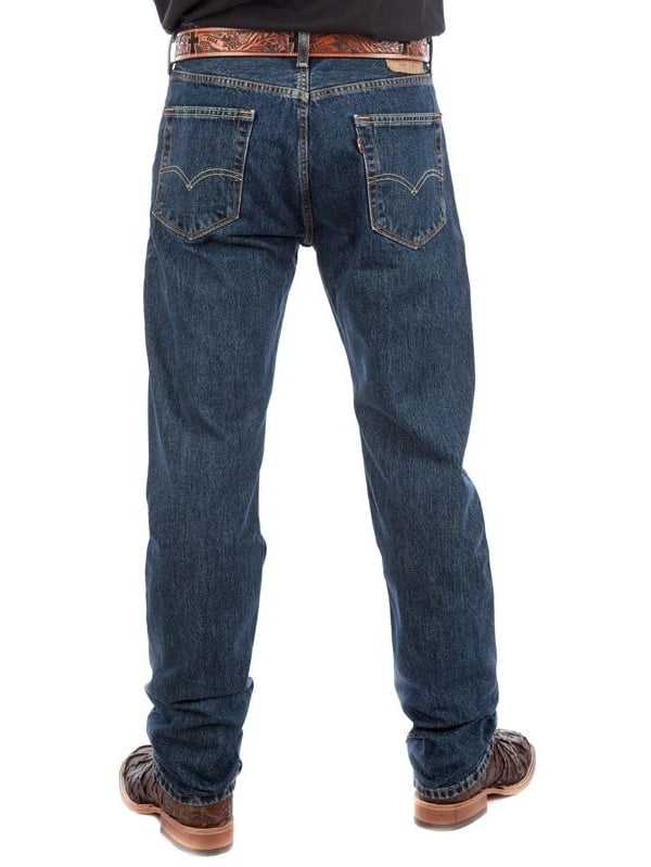 Levi's 505 Men's Regular Fit Jean - Dark Wash, Darkstone, 40X34 -  