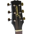 thumbnail image 5 of Jasmine S35 Dreadnought Acoustic Guitar Bundle with Strings, Strap, Tuner, Picks, Instructional DVD and Austin Bazaar Polishing Cloth, Matte Black, 5 of 5