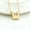 W, variant on Guodhu Dainty Initial Necklace | Trendy Letter Necklaces for Women Jewelry (A to Z All Letters)