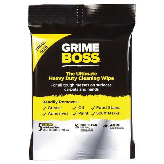 CLEANING WIPE CITRUS 5 COUNT