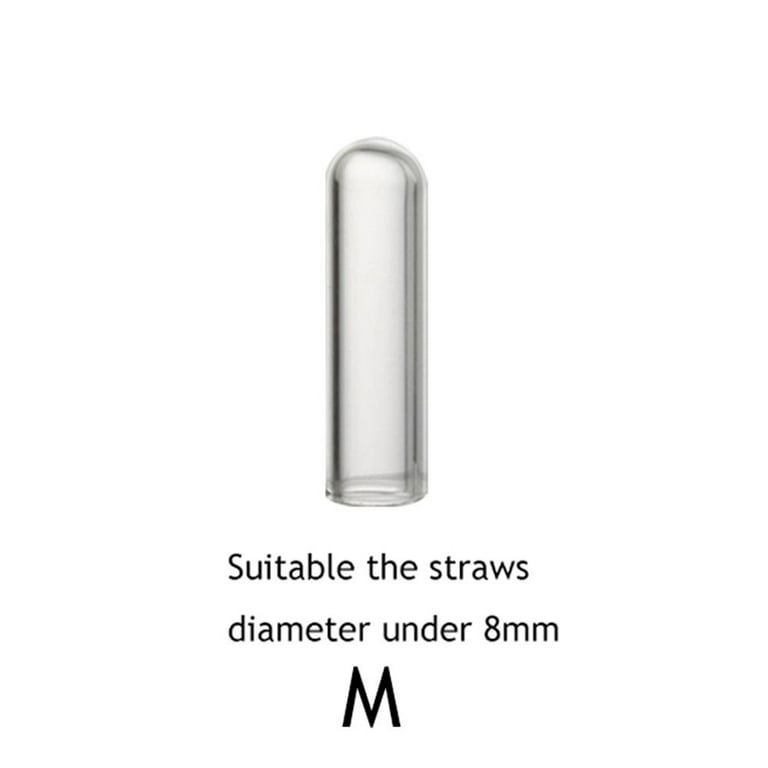 8mm Tip (Single) - Glass & 8mm Stainless Steel Straws