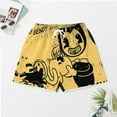 thumbnail image 4 of Bendy And The Ink Machine Women Pajamas Set Short Sleeve Sleepwear Button Down Nightwear Soft Pjs Set with Pockets, 4 of 8