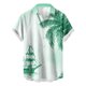 thumbnail image 1 of Camisetas de Lino para Hombres Vintage Bowling Manga Corta Cuello Cubano, Retro Playa Y Verano Hombre Manga Corta Botón Abajo Camisetas, 1 of 6