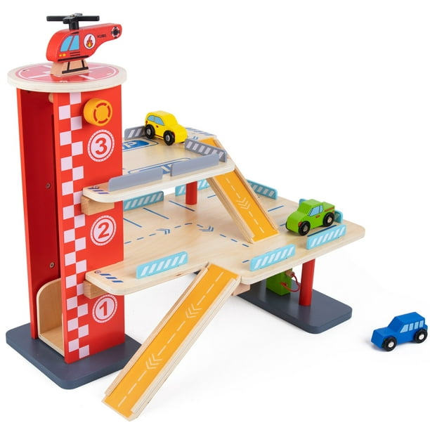 Ensemble de jouets de garage pour enfants, jouet véhicule garage