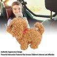 thumbnail image 3 of Juguete Para Cachorro Componentes Electrónicos Y Sonidos Realistas Perro Robot De Peluche Interactivo Diseño Realista Cachorro Con Felpa Corta Para Niños Mayores De 3 Años, 3 of 7