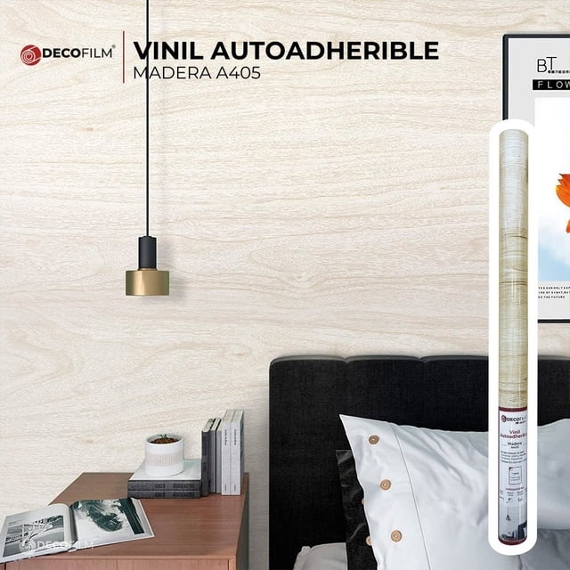 Papel Tapiz Mármol Madera Solido PANEL DECORATIVO 500x60cm Vinil Adhesivo MADERA CHOPO